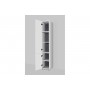 Шкаф-колонна AM.PM GEM, напольный, левый, 30 см, двери, push-to-open, цвет: белый, глянец