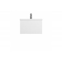 База под раковину AM.PM GEM, подвесная, 60 см, 1 ящик push-to-open, цвет: белый, глянец