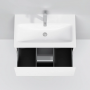 База под раковину AM.PM GEM, подвесная, 75 см, 1 ящик push-to-open, цвет: белый, глянец