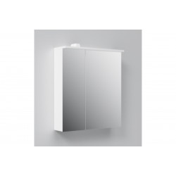 Зеркальный шкаф AM.PM SPIRIT V2.0, с LED-подсветкой, правый, 60 см, цвет: белый, глянец