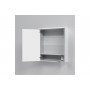 Зеркальный шкаф AM.PM SPIRIT, 60 см, с подсветкой цвет: белый, глянец