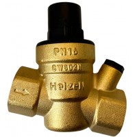 Редуктор давления мембранный Heizen DZR латунь 1 1/4"