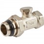 Клапан радиаторный запорный прямой Heizen 3/4"