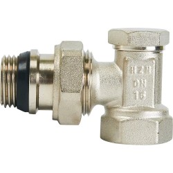 Клапан радиаторный запорный угловой Heizen 1/2"