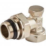 Клапан радиаторный запорный угловой Heizen 3/4"