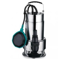 Насос дренажный LEO XKS - 750SW, (750Вт, 14м3/ч, H-8м, d 25-32-40мм, до 5%, до 30мм)