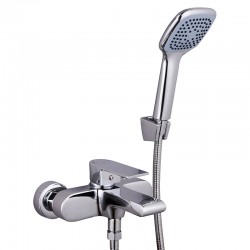 Смеситель ванна MELODIA Waltz картридж д.35мм короткий излив поворотн.аэратор, хром