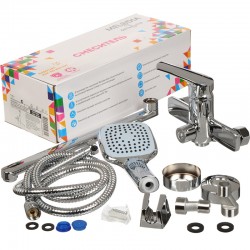 Смеситель ванна MELODIA Waltz картридж 35мм длинный излив 350мм поворотн.аэратор, хром