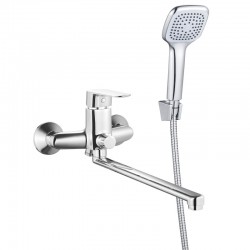 Смеситель ванна MELODIA Samba картридж д.35мм длинный излив 350мм