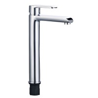 Смеситель умывальник MELODIA Heavy Metal картридж 35мм высокий хром