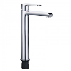 Смеситель умывальник MELODIA Heavy Metal картридж 35мм высокий хром