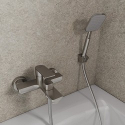 Смеситель для ванны, сатин, Milardo Maze