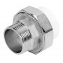 Муфта комбинированная разъёмная НР 40-11/4" (белый) РОСТерм