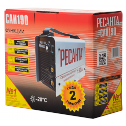 Сварочный аппарат инверторный Ресанта САИ 190