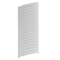 Дизайн-радиатор вертикальный биметаллический RIFAR CONVEX Ventil 500 х 18 секций Белый RAL 9016