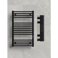 Полотенцесушитель электрический "RIFAR D-LINE" DL-080-45-BM, цвет "Чёрный янтарь", мощность 150 Вт