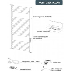 Полотенцесушитель электрический "RIFAR D-LINE" DL-080-60-W, цвет "Белый", мощность 200 Вт