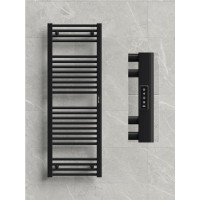 Полотенцесушитель электрический "RIFAR D-LINE" DL-120-60-BM, цвет "Чёрный янтарь", мощность 330 Вт