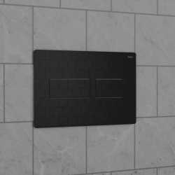 Панель смыва RIVO Touch lux Черный глянцевый