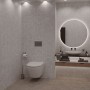 Панель смыва RIVO Touch line Хром матовый
