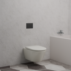 Панель смыва RIVO Touch neo Черный матовый