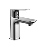 Смеситель однозахватный (35 мм) для умывальника, монолитный, RS27-11