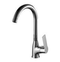 Смеситель однозахватный (35 мм) для кухни, с высоким поворотным изливом, RS27-23