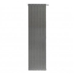 Дизайн-радиатор алюминиевый Stout Oscar 1800 4 секции  боковое подключение (черный)