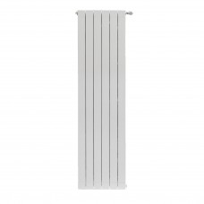 Дизайн-радиатор алюминиевый Stout Oscar 1800 4 секции  боковое подключение (серый)