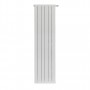 Дизайн-радиатор алюминиевый Stout Oscar 2000 6 секции  боковое подключение (серый)