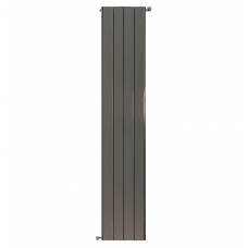 Дизайн-радиатор алюминиевый Stout Sebino 1800 4 секции  универсальное подключение (серый)