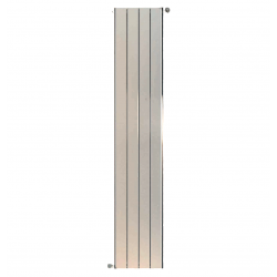 Дизайн-радиатор алюминиевый Stout Sebino 2000 4 секции  универсальное подключение (белый)