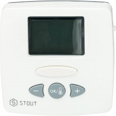 STOUT Термостат комнатный электронный WFHT-LCD. С выносным датчиком