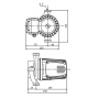 Насос циркуляционный Shinhoo BASIC S 32-4S с гайками