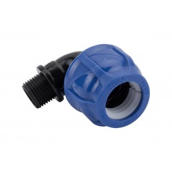 Отвод компрессионный переходной (Нар) - 25 х 1/2" TEBO