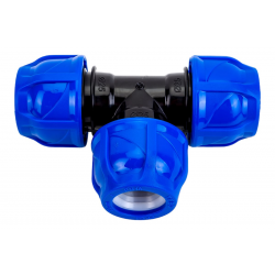 Тройник компрессионный - 25 х 25 х 25 TEBO