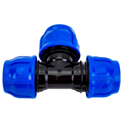 Тройник компрессионный - 25 х 25 х 25 TEBO