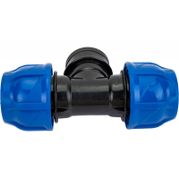 Тройник компрессионный (Вн) - 25 х 3/4"х 25 TEBO