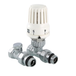 Комплект терморег-го оборуд-я д/рад., прямой 1/2" (термост-ая головка, термостат-й клапан, запорный Комплект терморег-го оборуд-я д/рад., прямой 1/2" (термост-ая головка, термостат-й клапан, запорный
