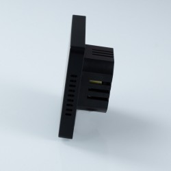 Хронотермостат электронный комнатный с Wi-Fi для электрического теплого пола (черный)