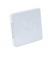 Хронотермостат электронный комнатный с Wi-Fi для электрического теплого пола (белый)