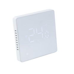 Хронотермостат электронный комнатный с Wi-Fi для электрического теплого пола (белый)