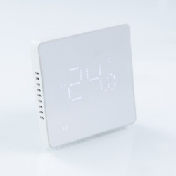 Хронотермостат электронный комнатный с Wi-Fi для электрического теплого пола (белый)
