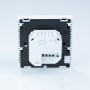 Хронотермостат электронный комнатный с цветным дисплеем,  Wi-Fi, для электр. теплого пола (белый)