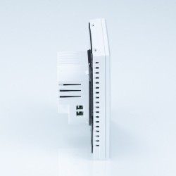 Хронотермостат электронный комнатный с цветным дисплеем,  Wi-Fi, для электр. теплого пола (белый)