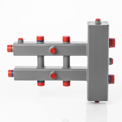 Гидроразделитель с коллектором горизонтальный, 5 контуров, до 70 кВт