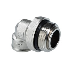 Отвод коллекторный с вращающимся штуцером 1"х1/2" нар.-вн.