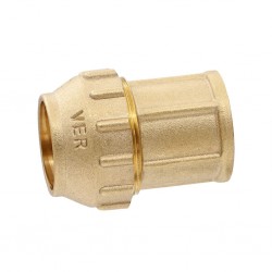 Муфта для трубы ПНД 25 x 3/4"F латунь VIEIR