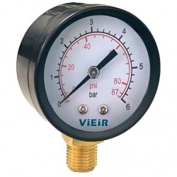 Манометр радиальный Dn 50 мм 1/4, 10 бар VIEIR