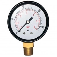 Манометр радиальный Dn 50 мм 1/4, 6 бар VIEIR